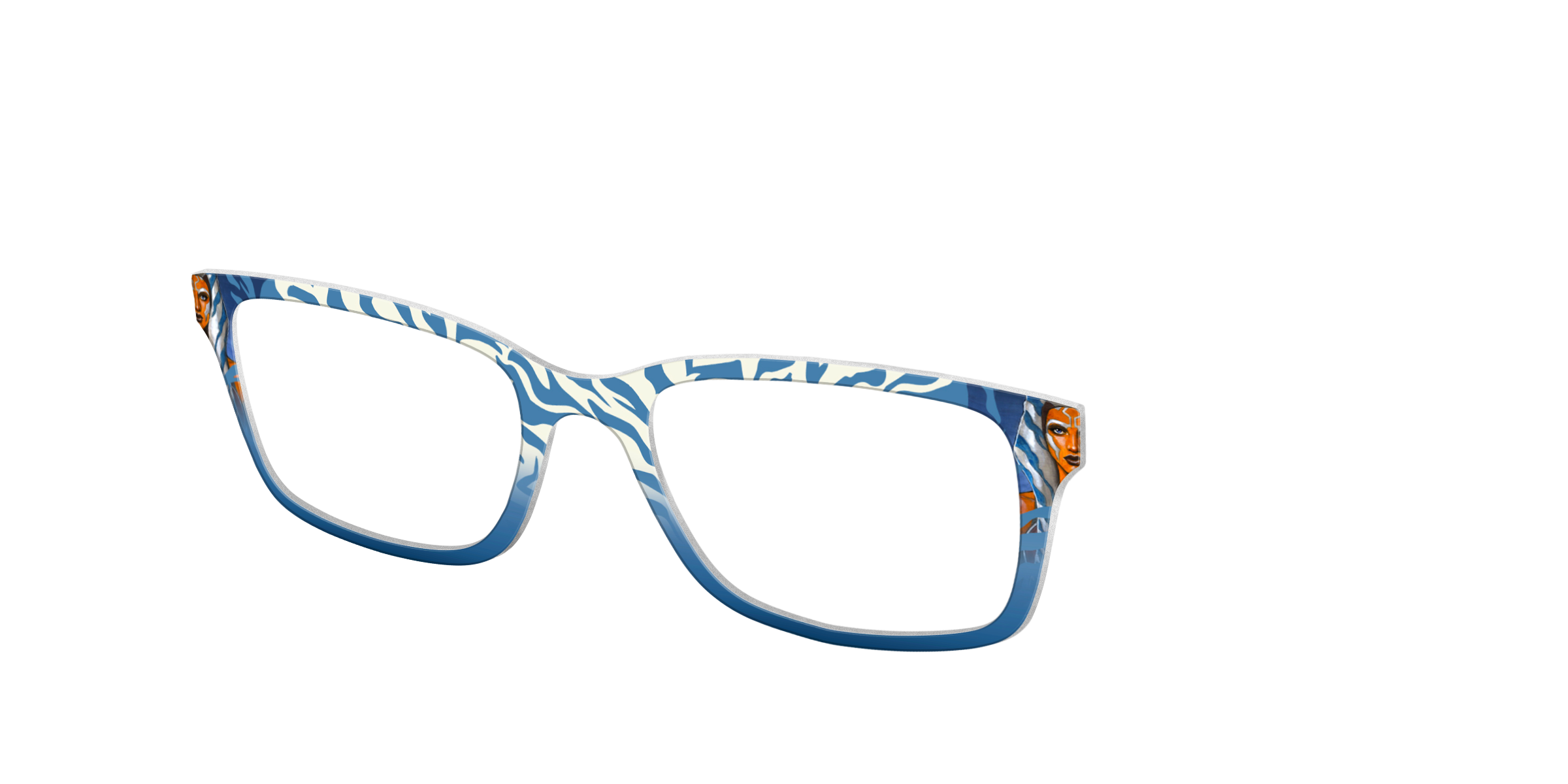 Pair Eyewear Collabs Ahsoka Tano cover occhiali fantasia blu