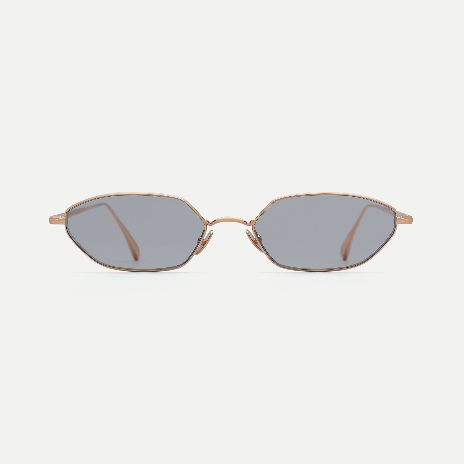 AHLEM Iris Occhiali da Sole Champagne / Green Light Edizione Limitata