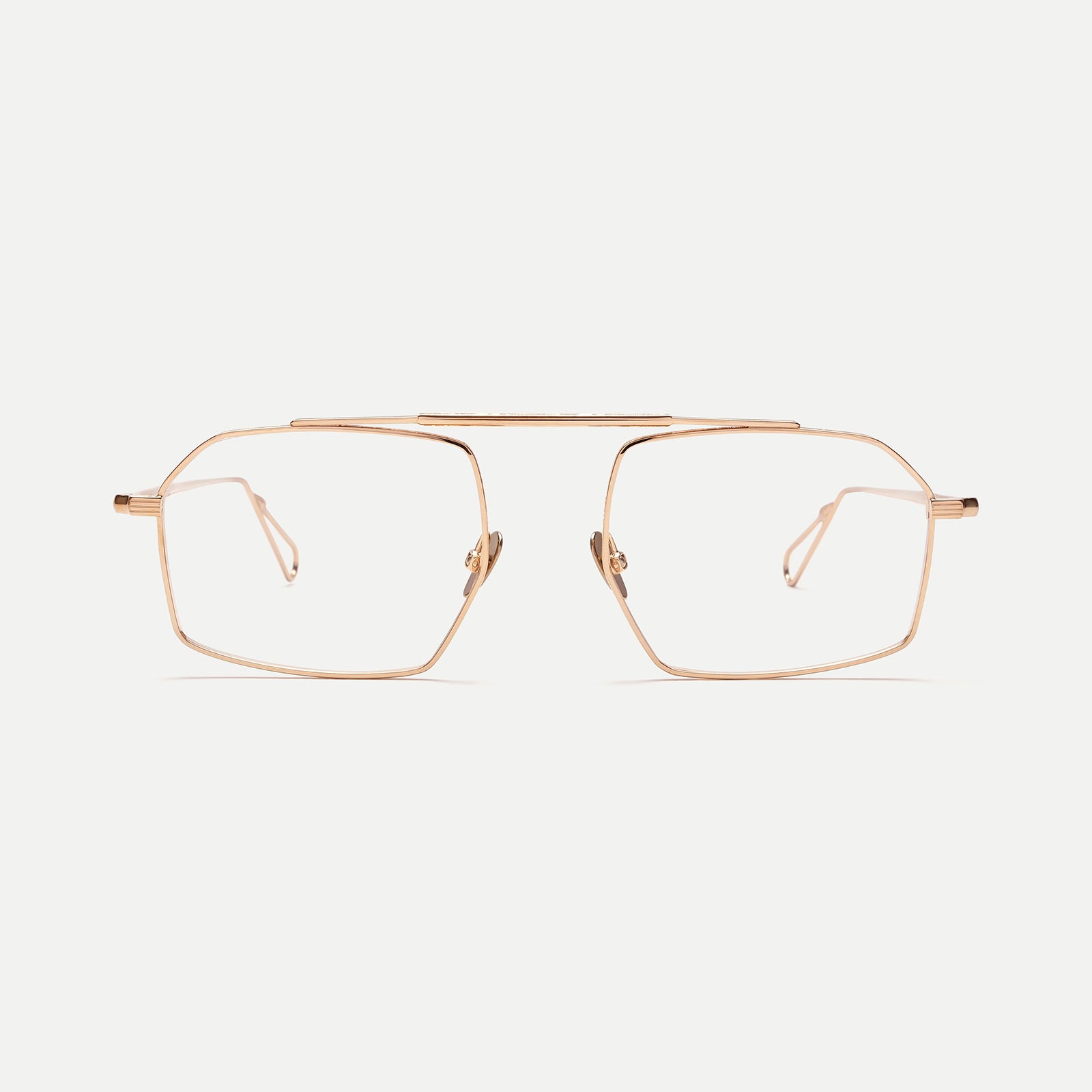 AHLEM Royale occhiali da vista Ruthenium metallo aviatore
