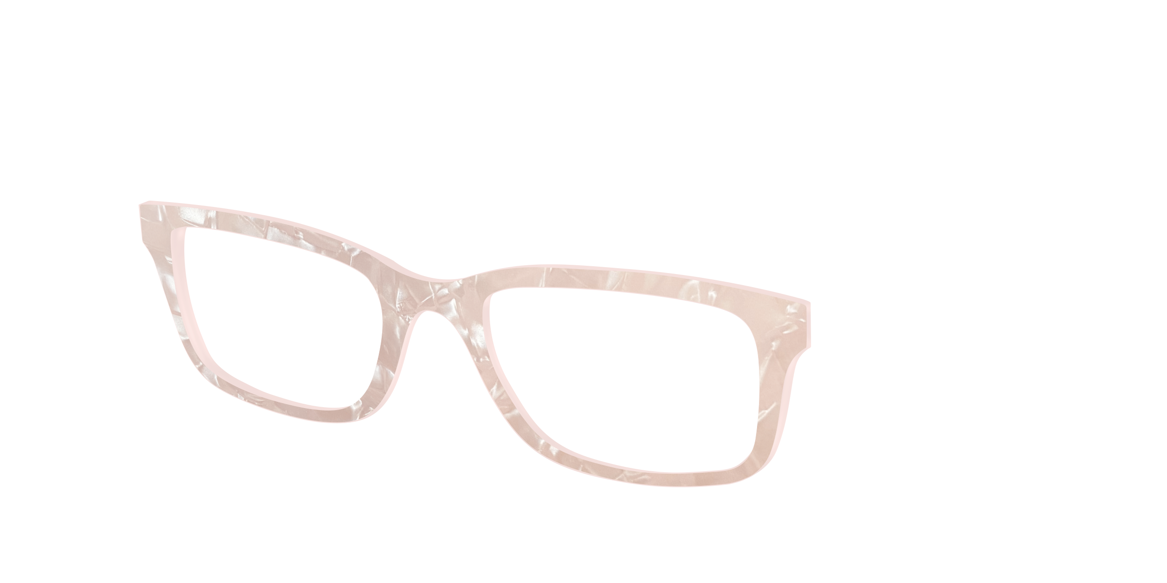 Pair Eyewear Design Tops Rose Quartz Pearl Marble top Cedro
