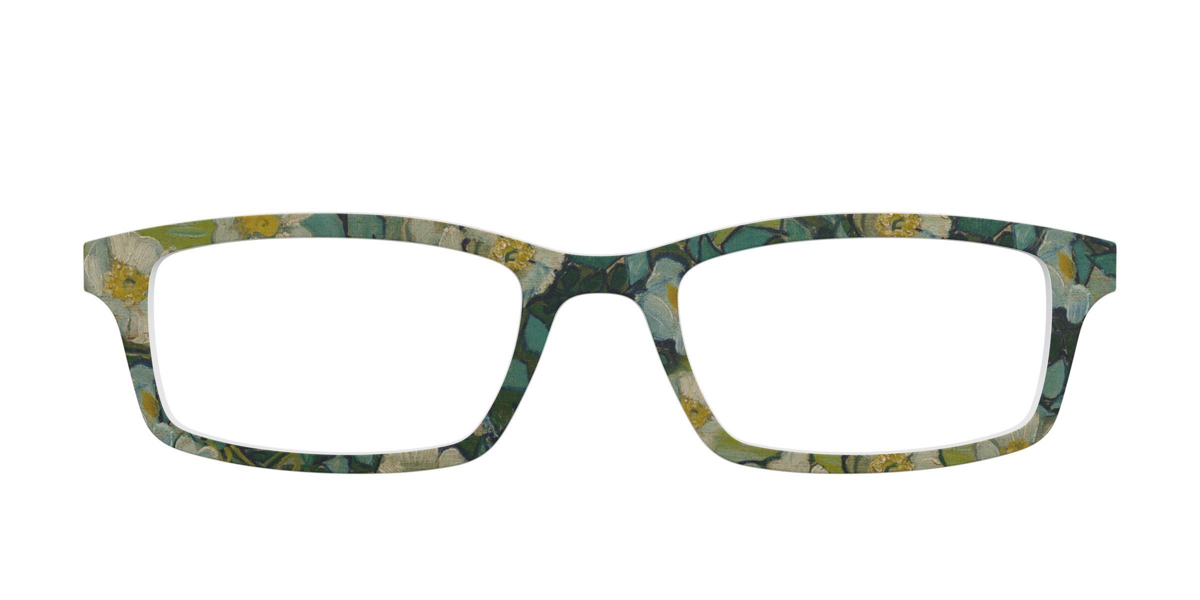 Pair Eyewear Collabs The Wild Roses top occhiali verde VG10