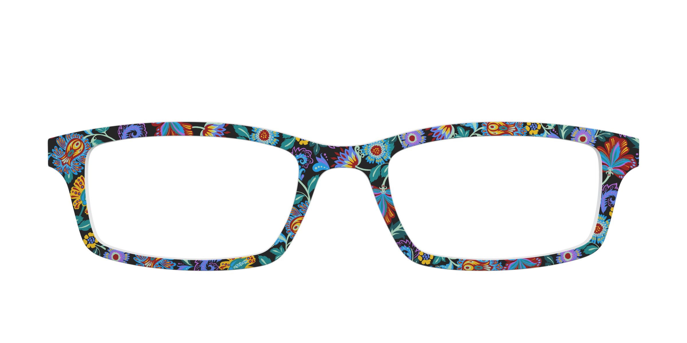 Pair Eyewear Collabs The Flora & Fauna top occhiali fantasia