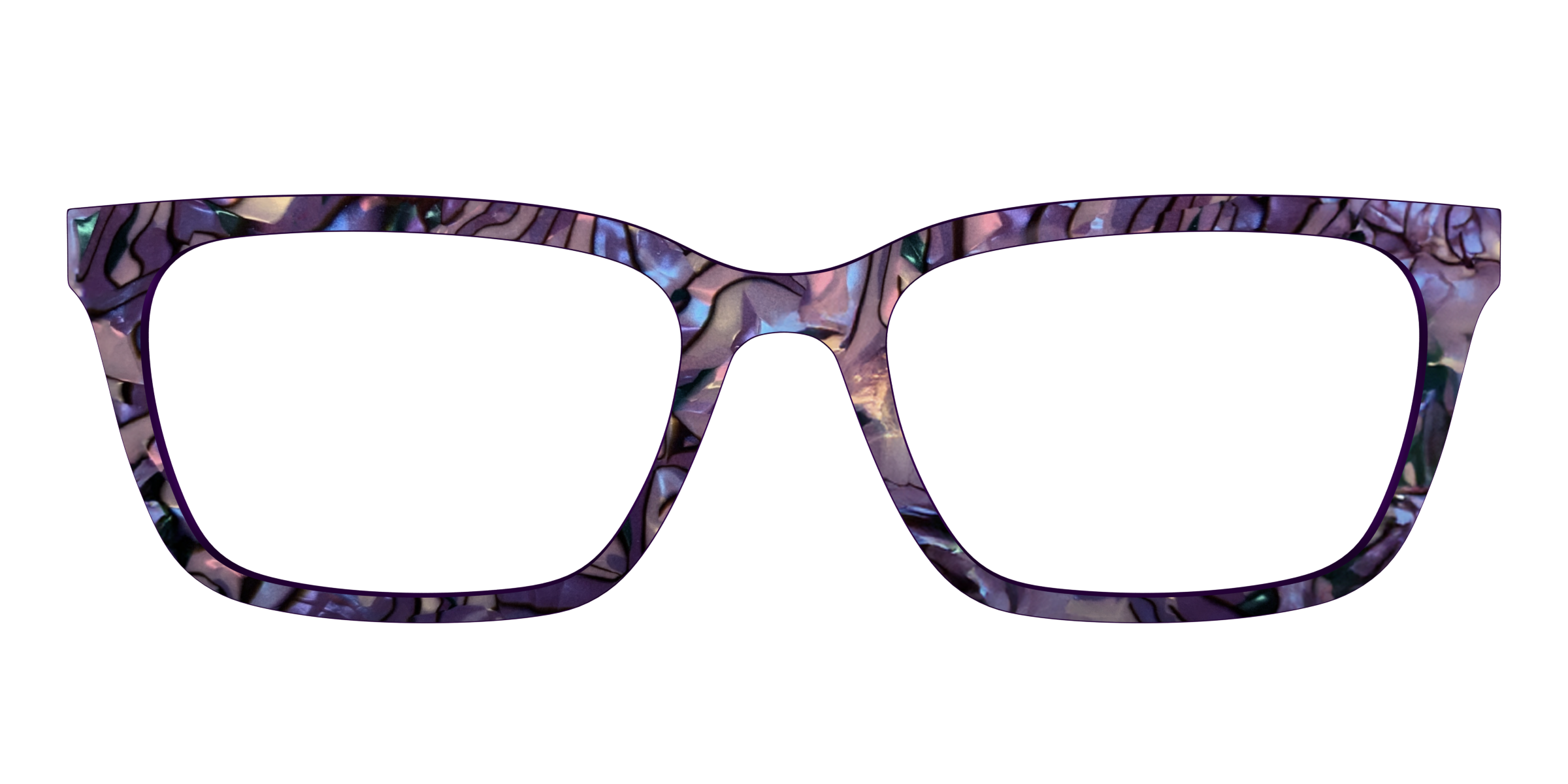 Pair Eyewear Design Tops The Thistle Pearl Shell top occhiali