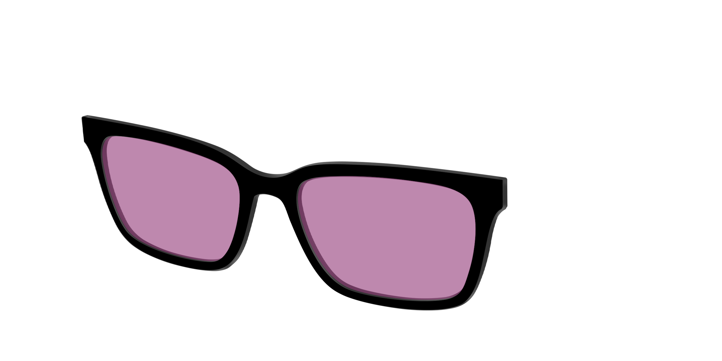 Pair Eyewear Performance Series Black Pink Racquet Sport clip sport