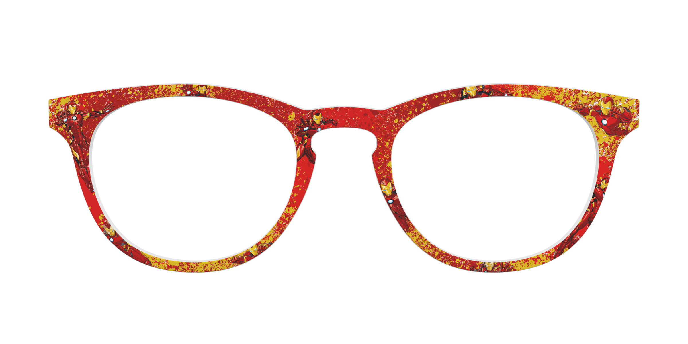 Pair Eyewear Collabs The Iron Man Splatter top IM2 Marvel