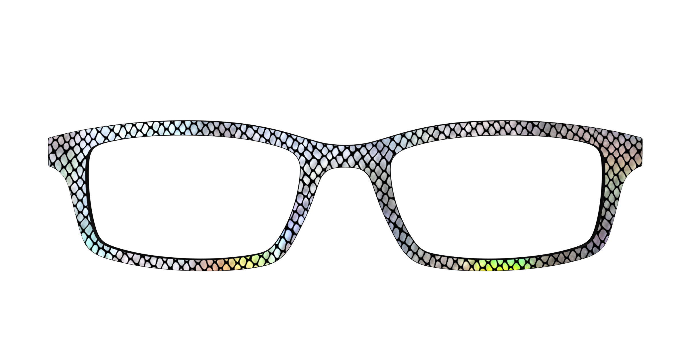 Pair Eyewear Design Tops The Iridescent Serpent top per occhiali