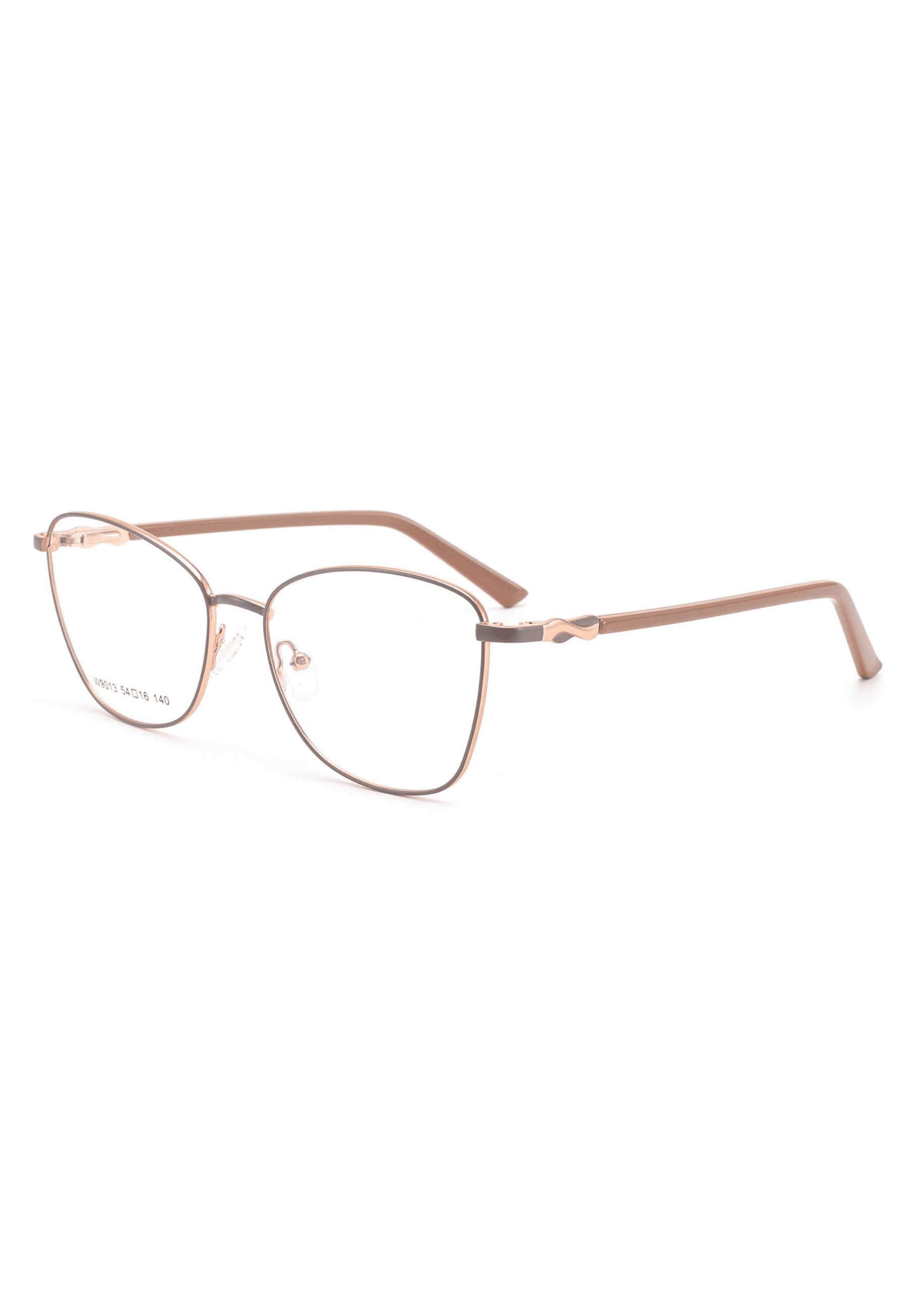 Ouyuan W9013 montatura occhiali donna acciaio cangiante