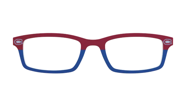 Pair Eyewear School Spirit The Canadiens Split top per occhiali blu rosso