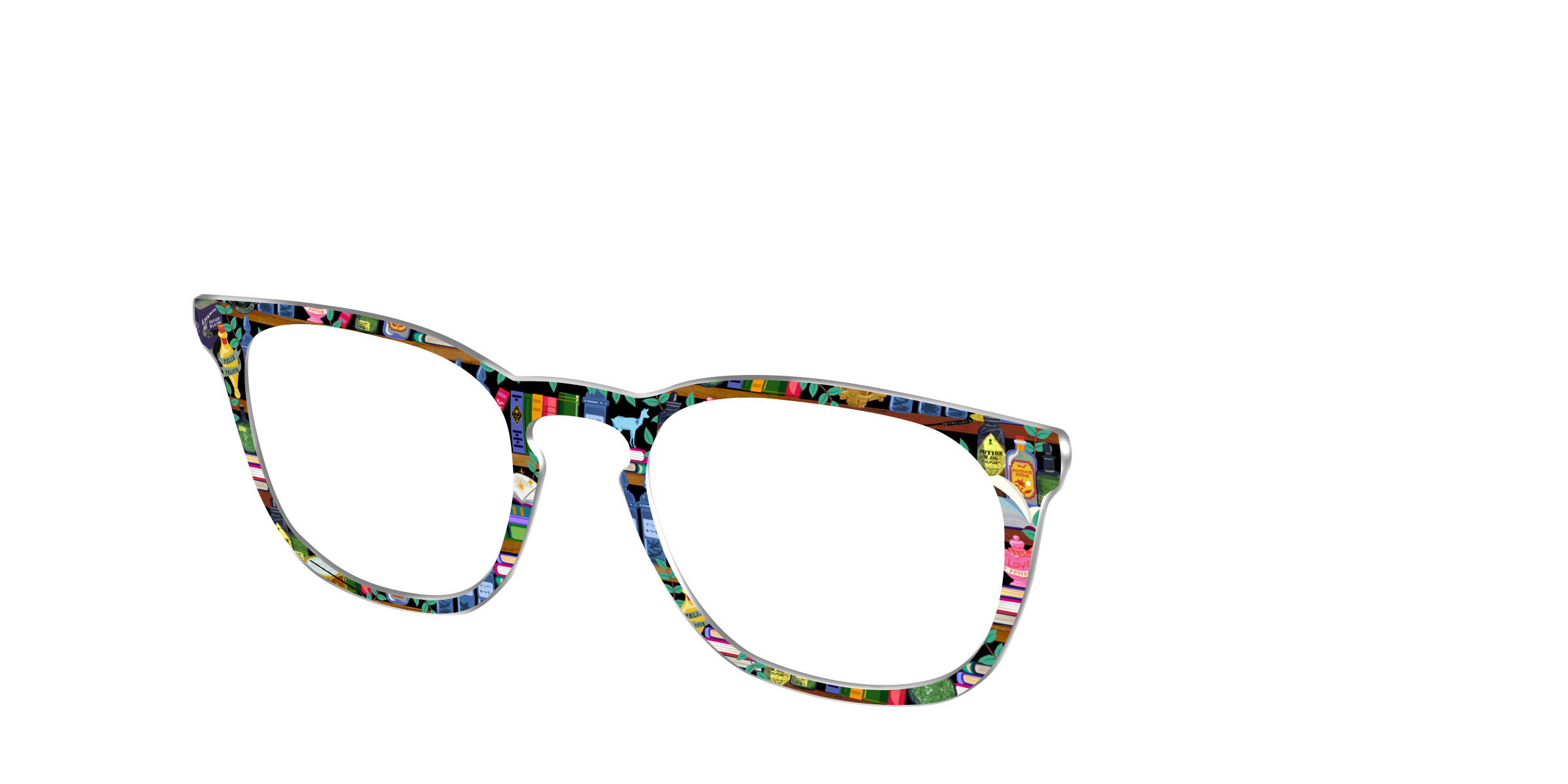 Pair Eyewear Collabs Potions Bookcase top magnetico HP50