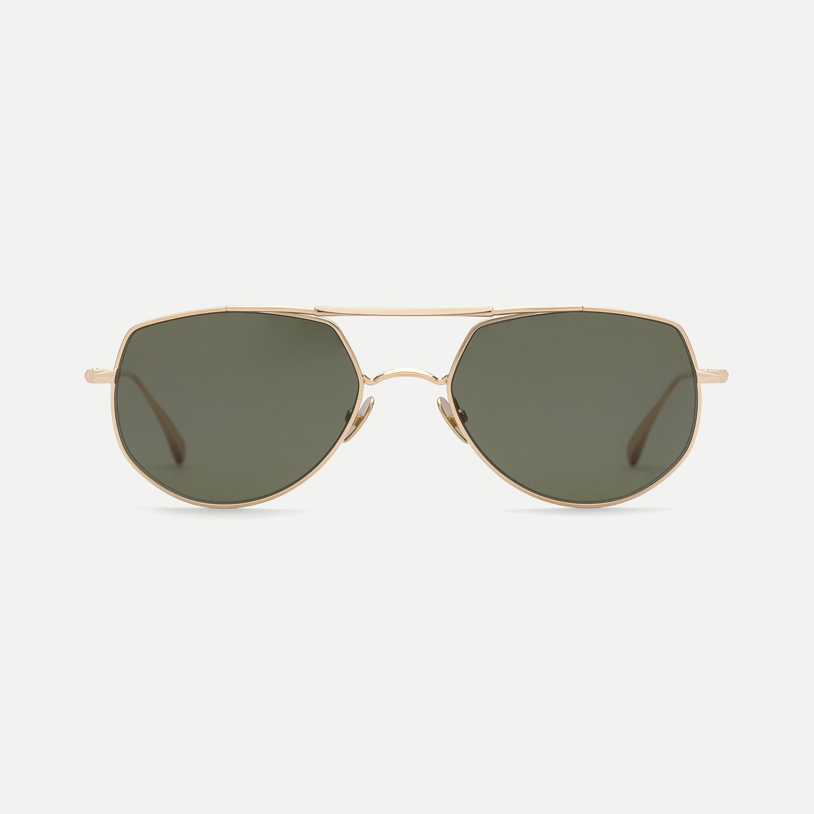 AHLEM Cadet occhiali da sole Champagne G15 metallo
