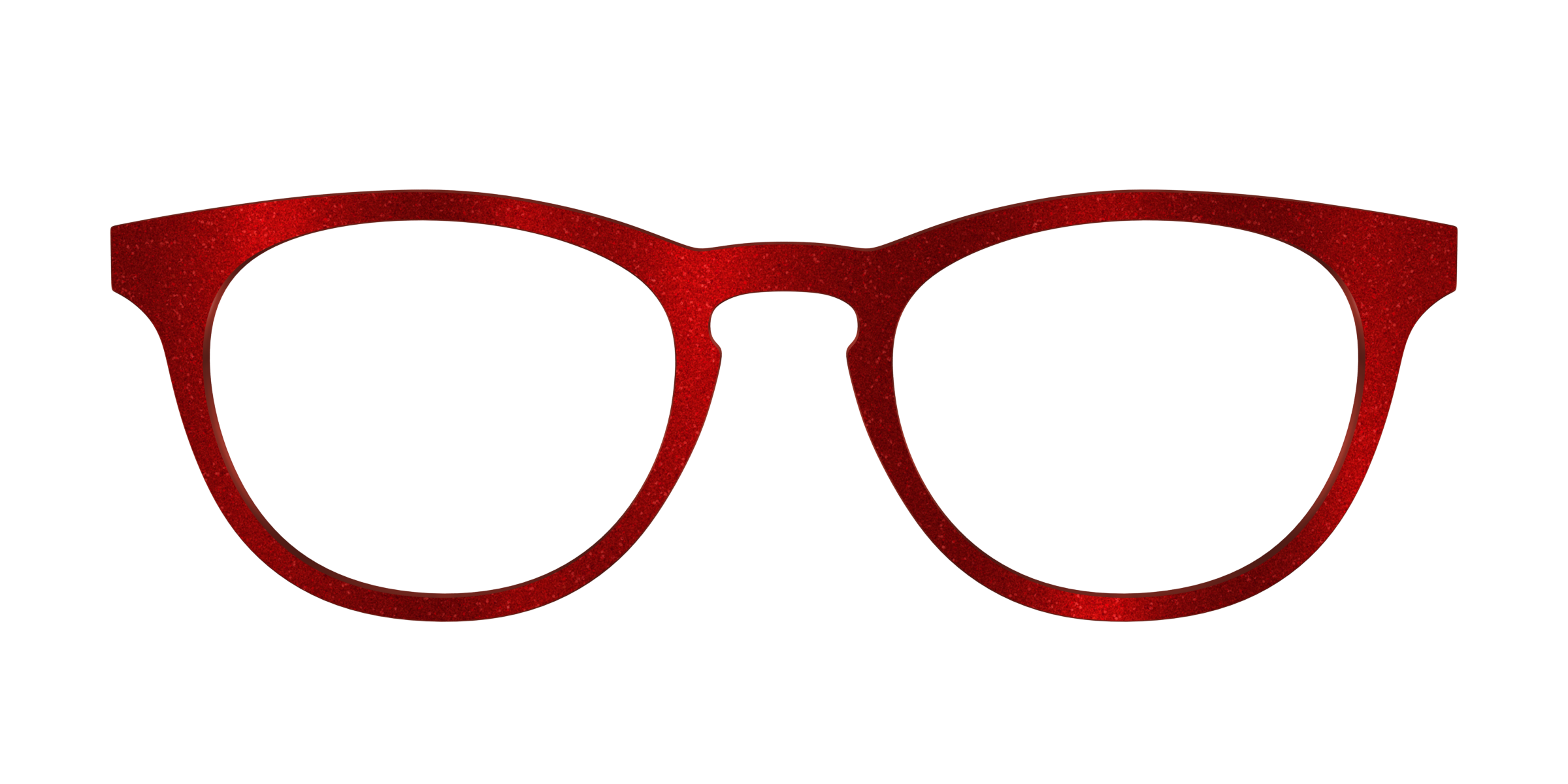 Pair Eyewear Solid Tops Red Shimmer top occhiali 242 rosso