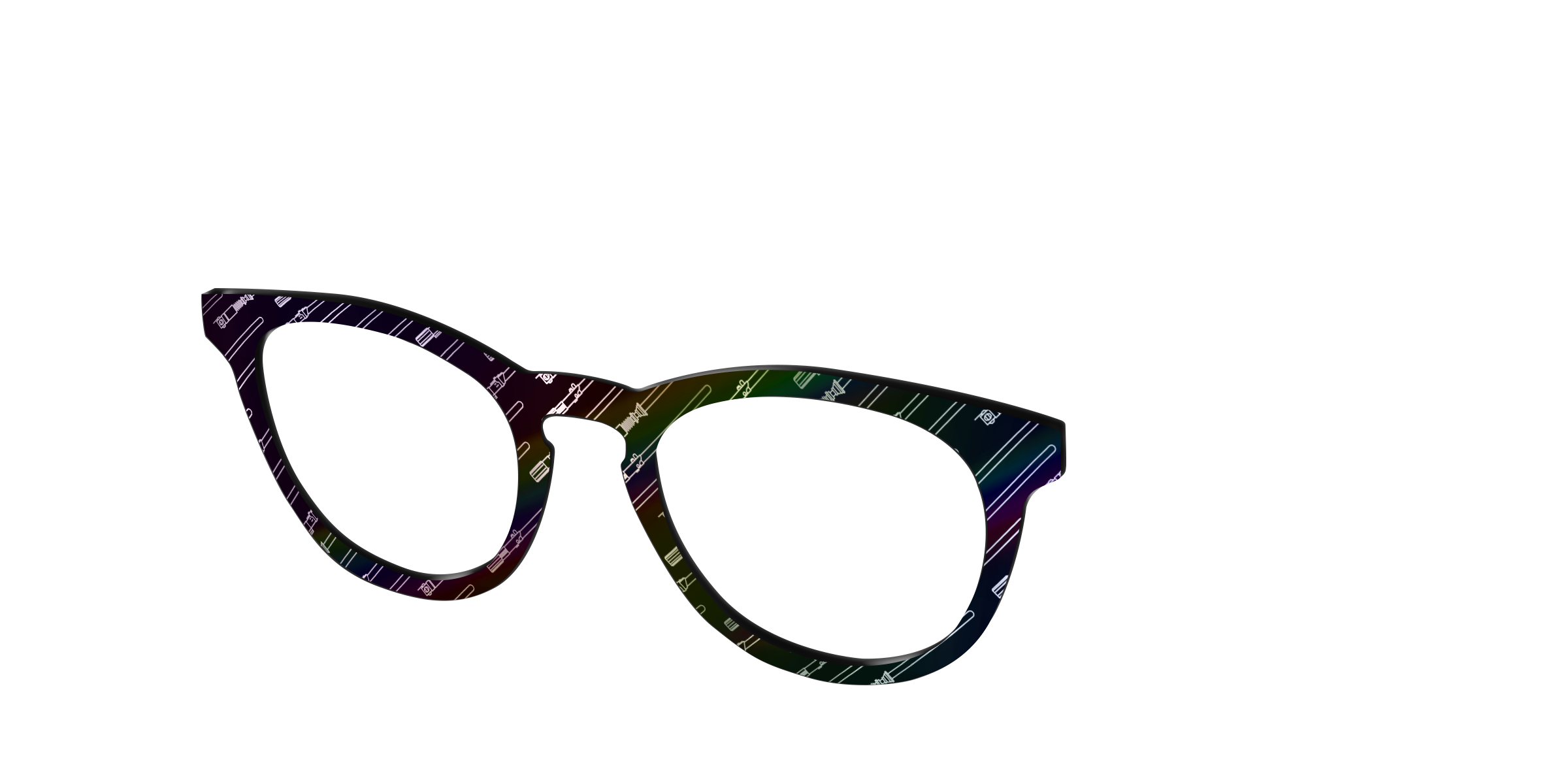 Pair Eyewear Collabs Lightsabers top magnetico Cedro
