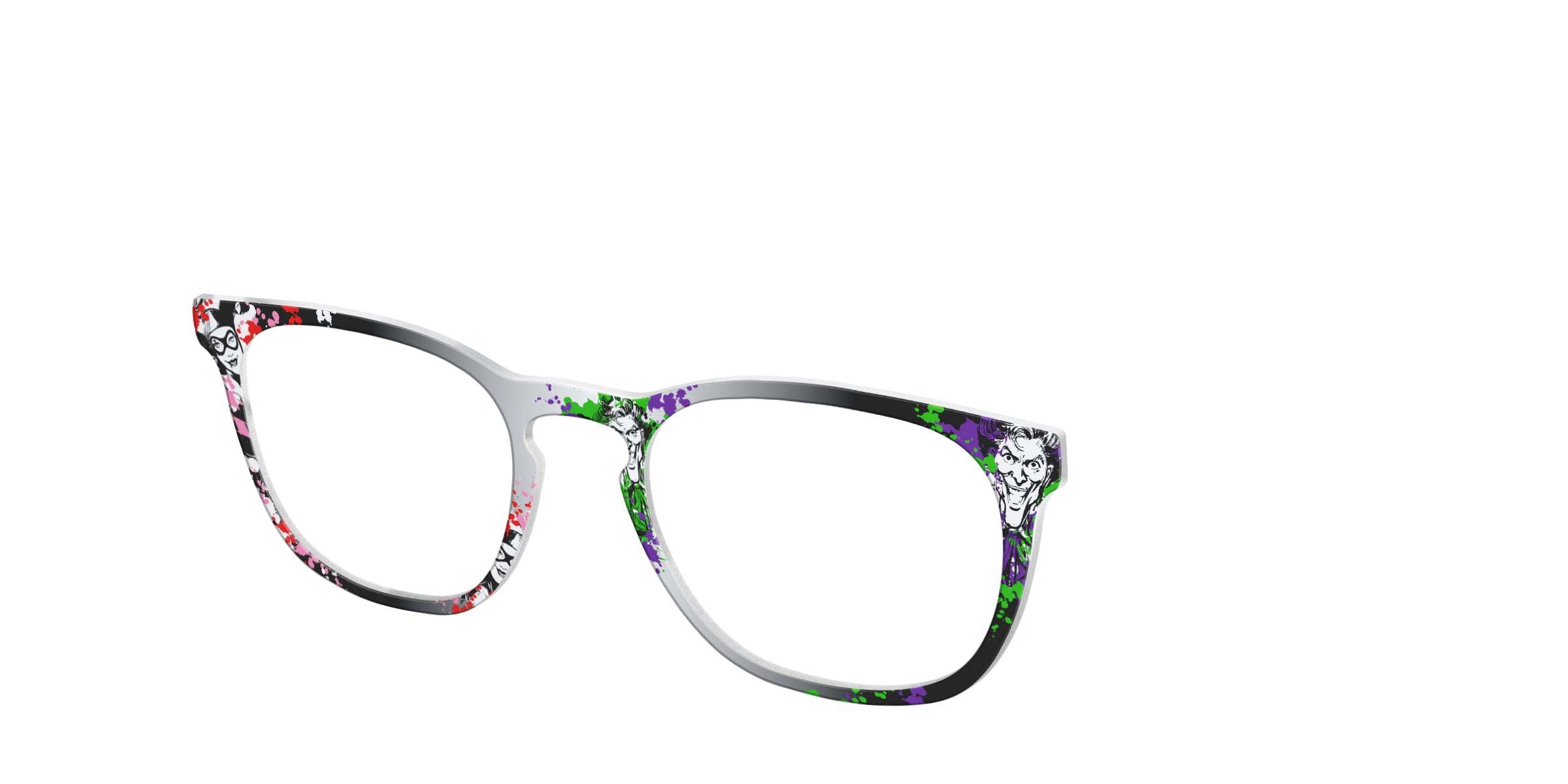 Pair Eyewear Collabs The Harley Quinn The Joker Top Nero