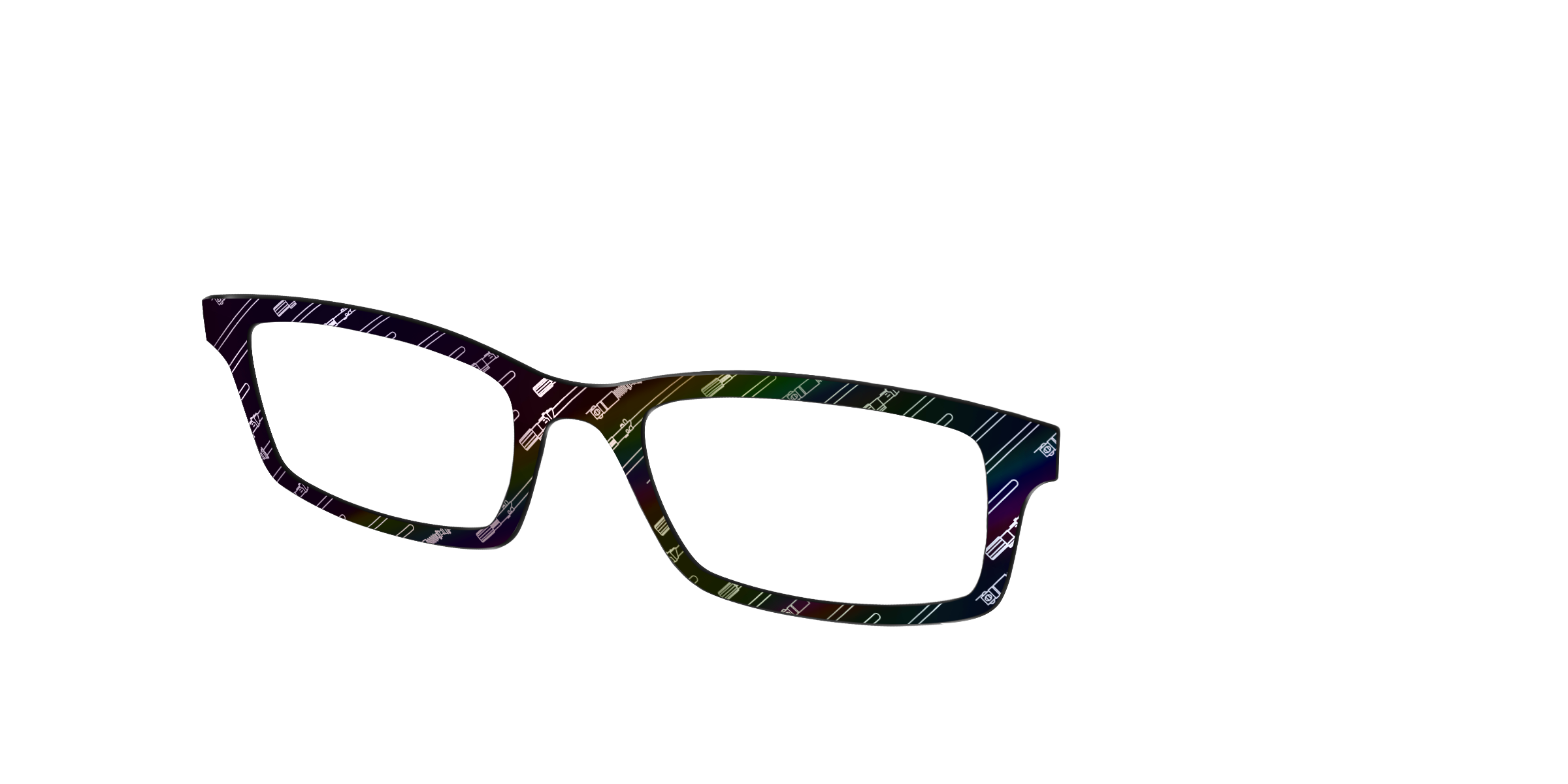 Pair Eyewear Collabs Lightsabers top magnetico Cedro