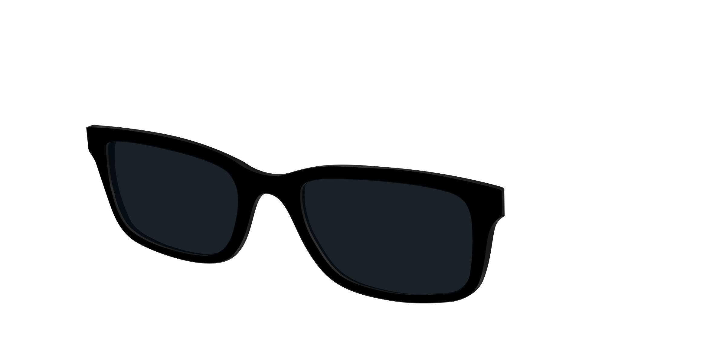 Pair Eyewear Sun Tops Non-Polarized Black top per occhiali nero