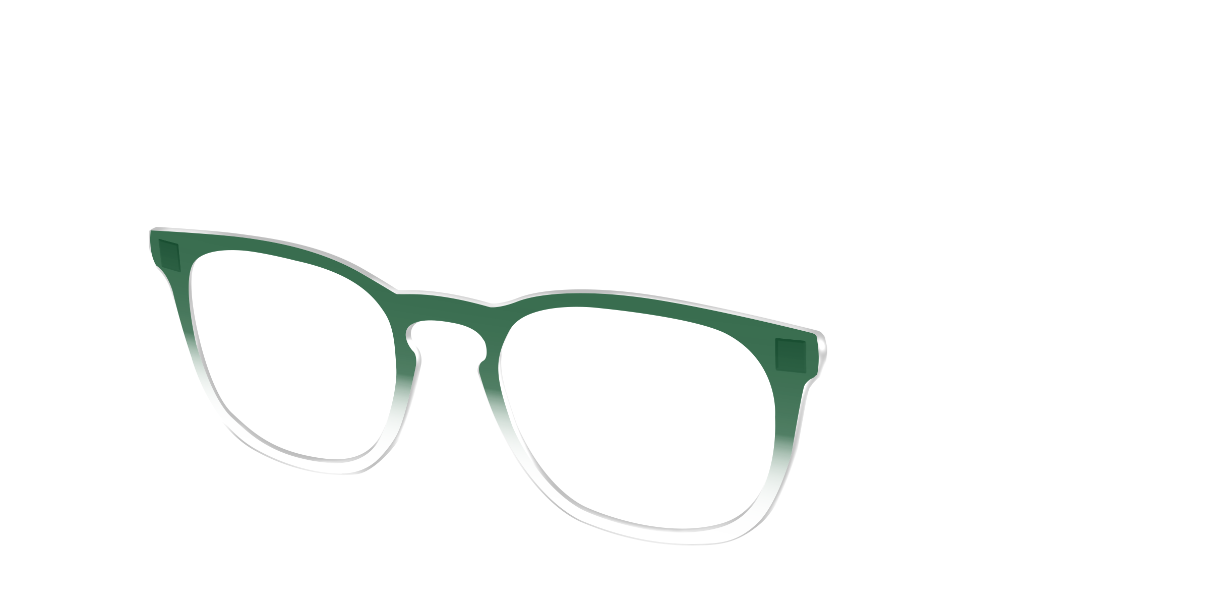 Pair Eyewear Solid Tops The Spruce Gradient Crystal top 251