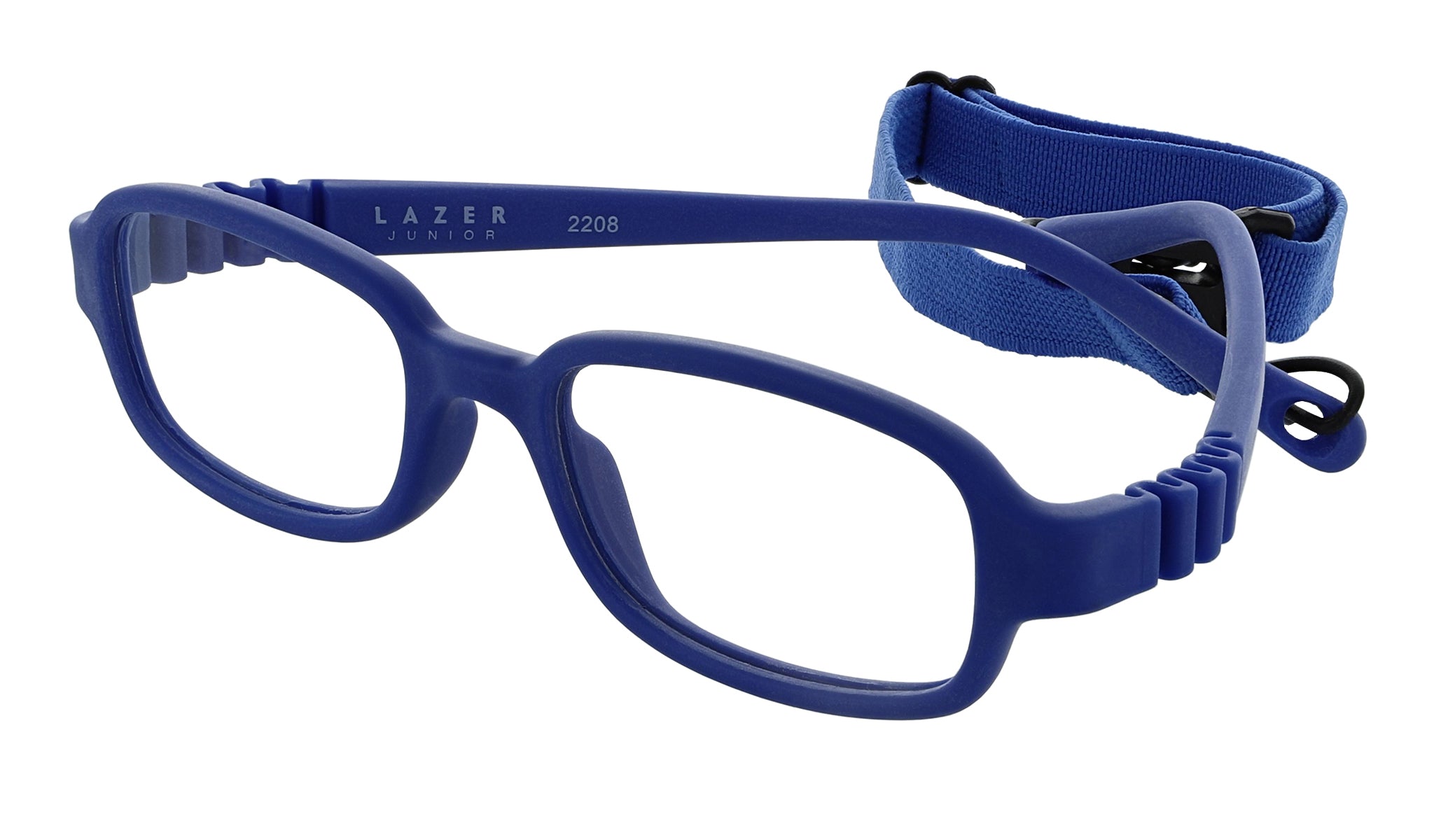 Lazer Junior 2208 occhiali da vista bimbo blu flessibili