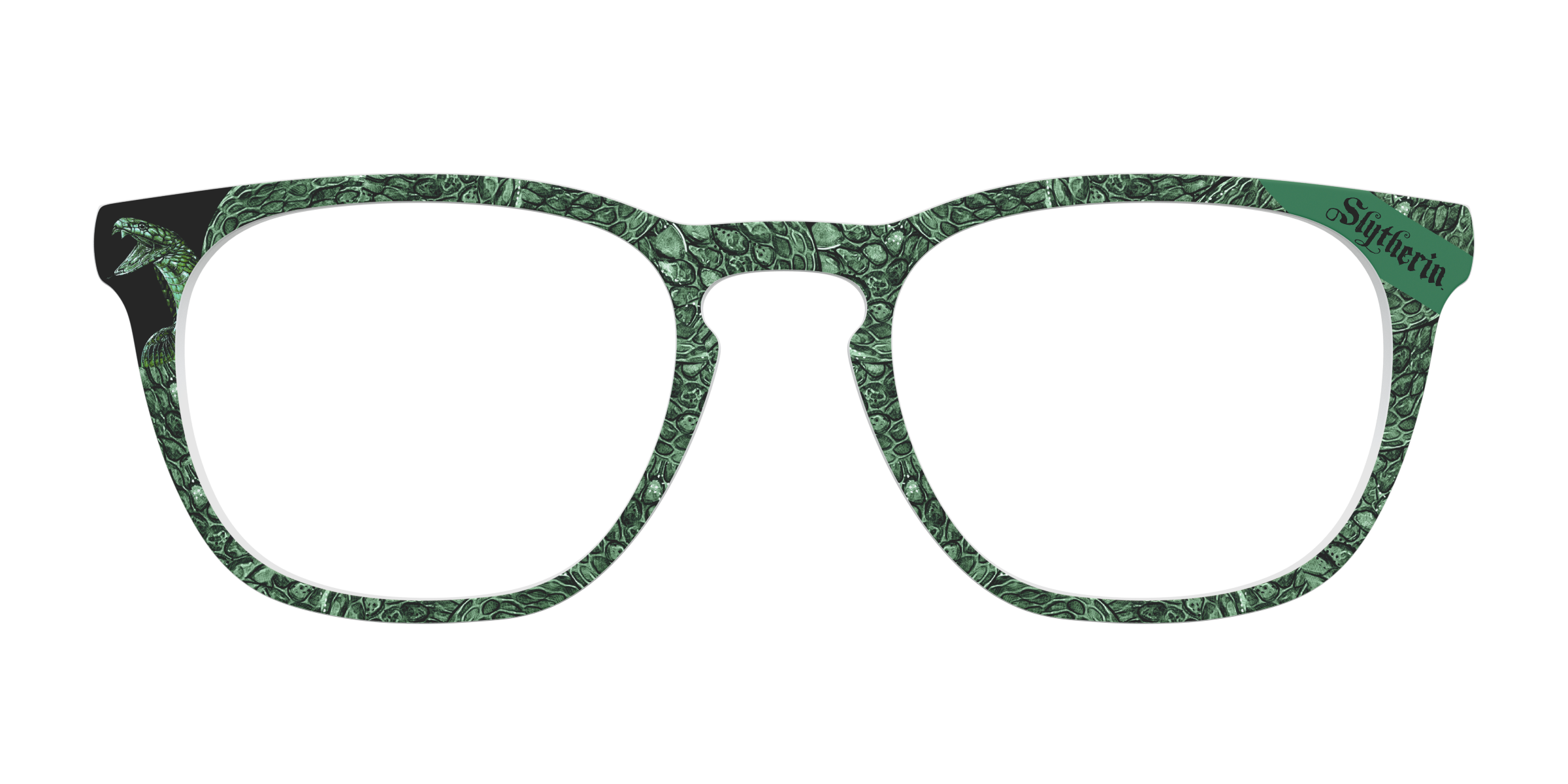 Pair Eyewear Collabs Slytherin Serpent top occhiali verde