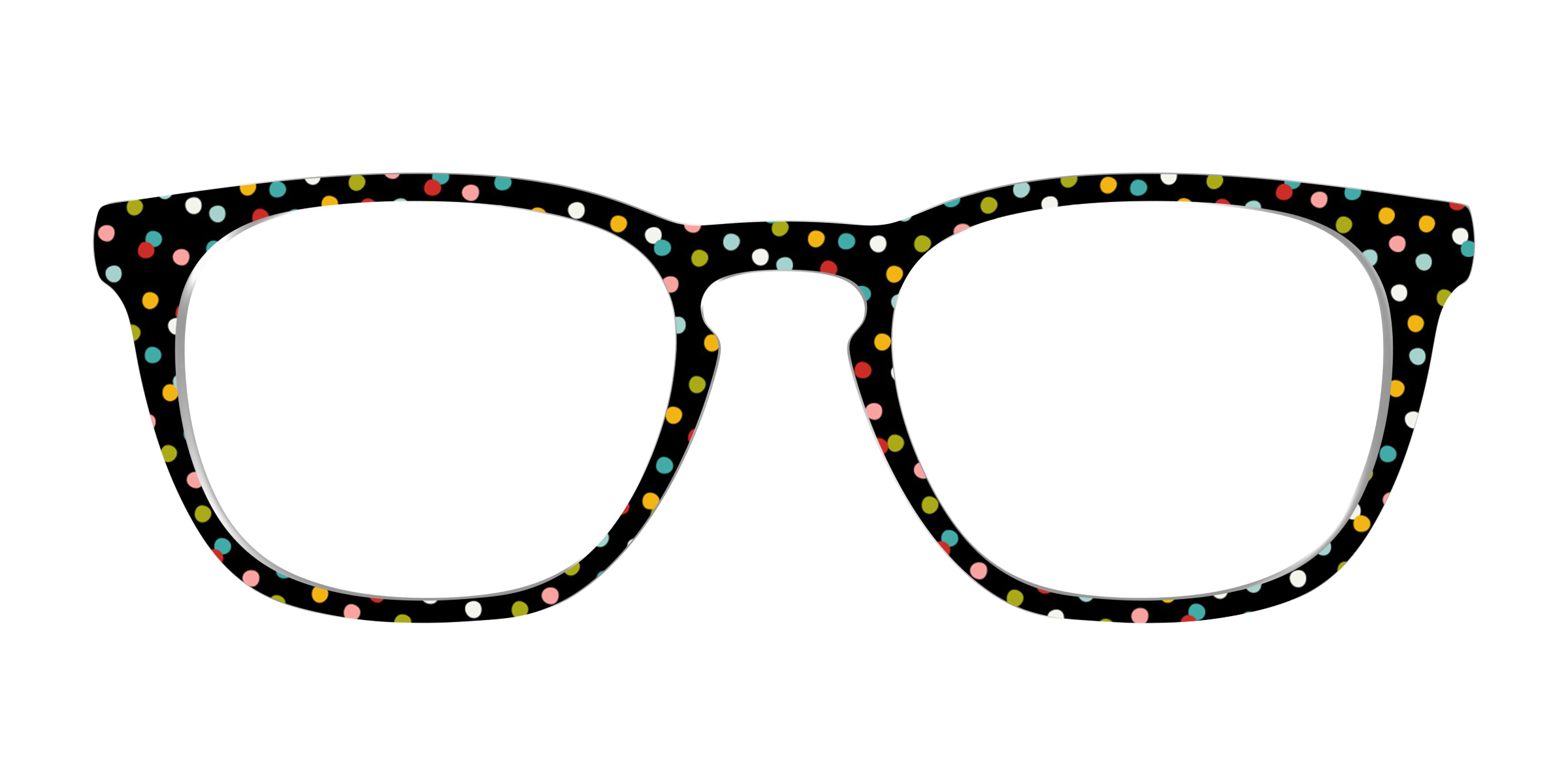 Pair Eyewear Design Tops The Holiday Dots top magnetico a pois