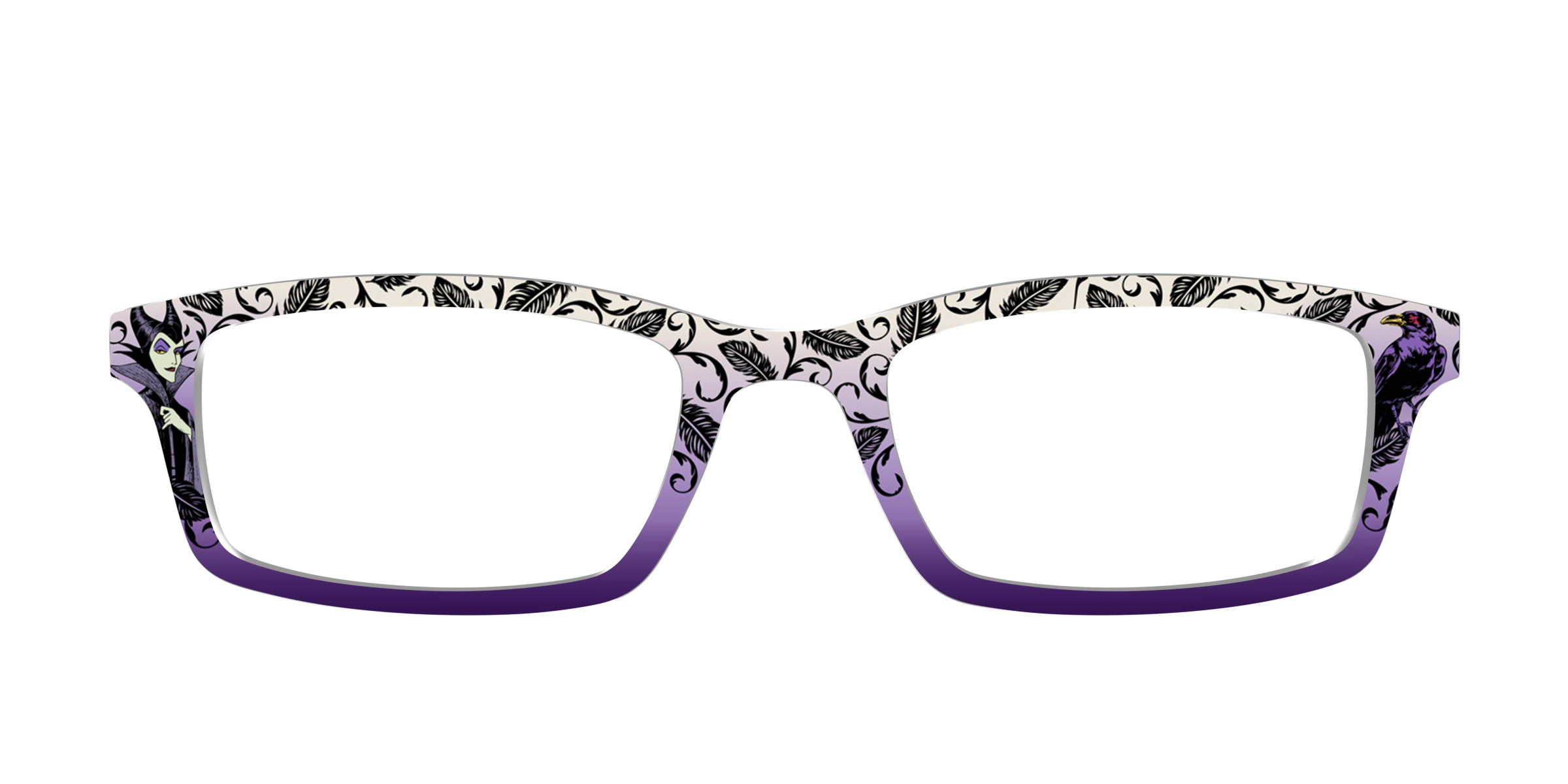 Pair Eyewear Collabs Maleficent Dark Wings top per occhiali nero