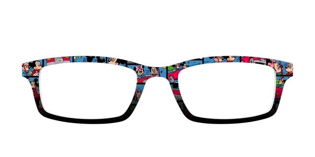 Pair Eyewear Collabs Mickey Minnie Comic Split top DY9