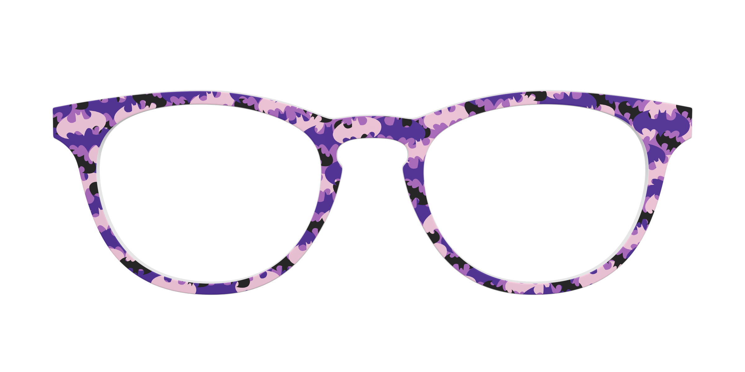 Pair Eyewear Collabs The Batgirl top occhiali viola