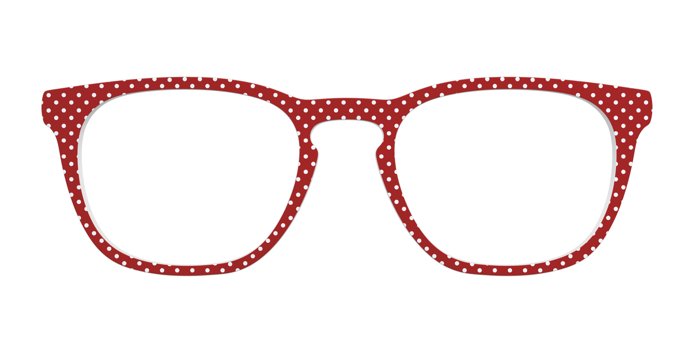 Pair Eyewear Solid Tops The Ruby Pin Dot top magnetico