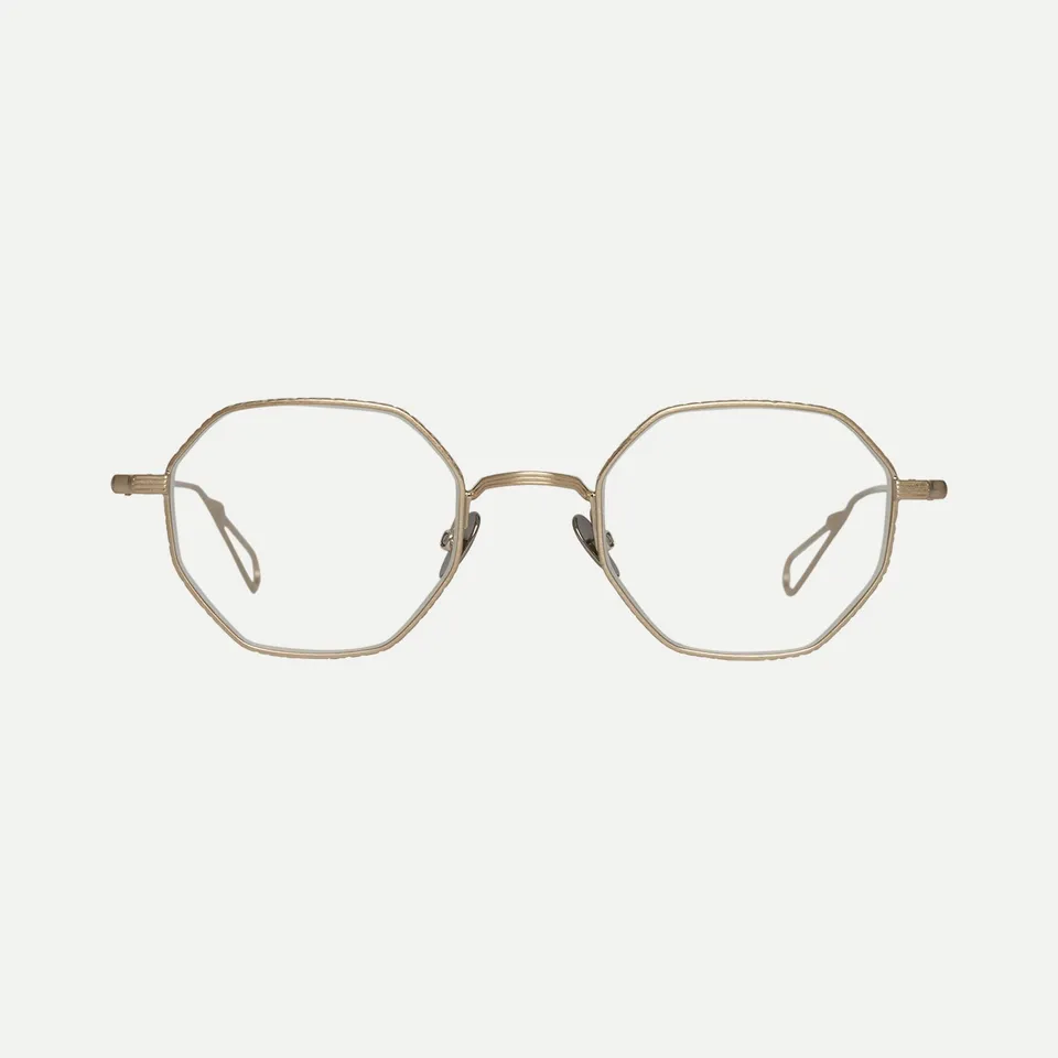 AHLEM Optical Gaillon occhiali da vista Champagne metallo