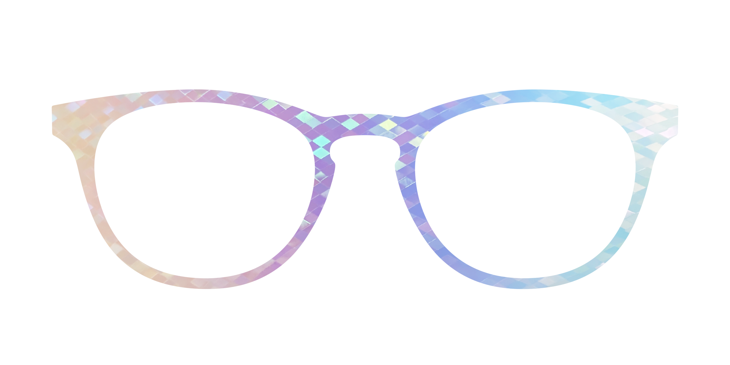Pair Eyewear Design Tops Pastel Rainbow top per occhiali arcobaleno