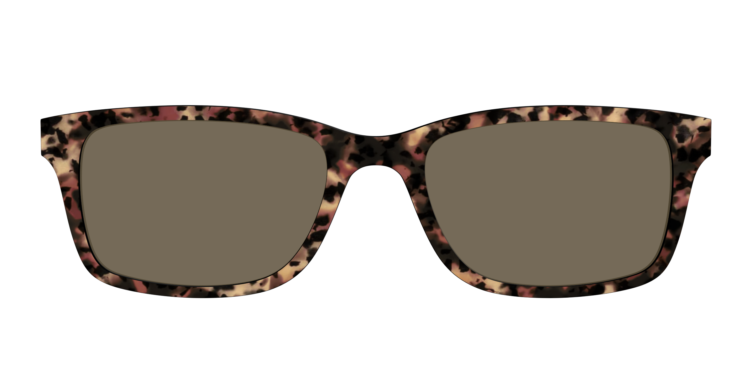 Pair Eyewear Sun Tops Sienna Tortoise top sole polarizzato