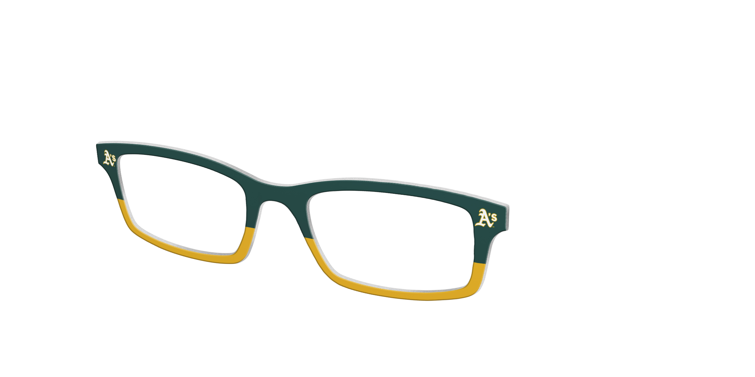 Pair Eyewear School Spirit Athletics Split top occhiali giallo