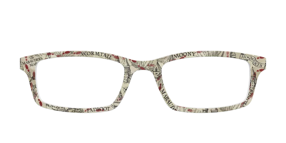 Pair Eyewear Collabs Marauders Map top magnetico mappa