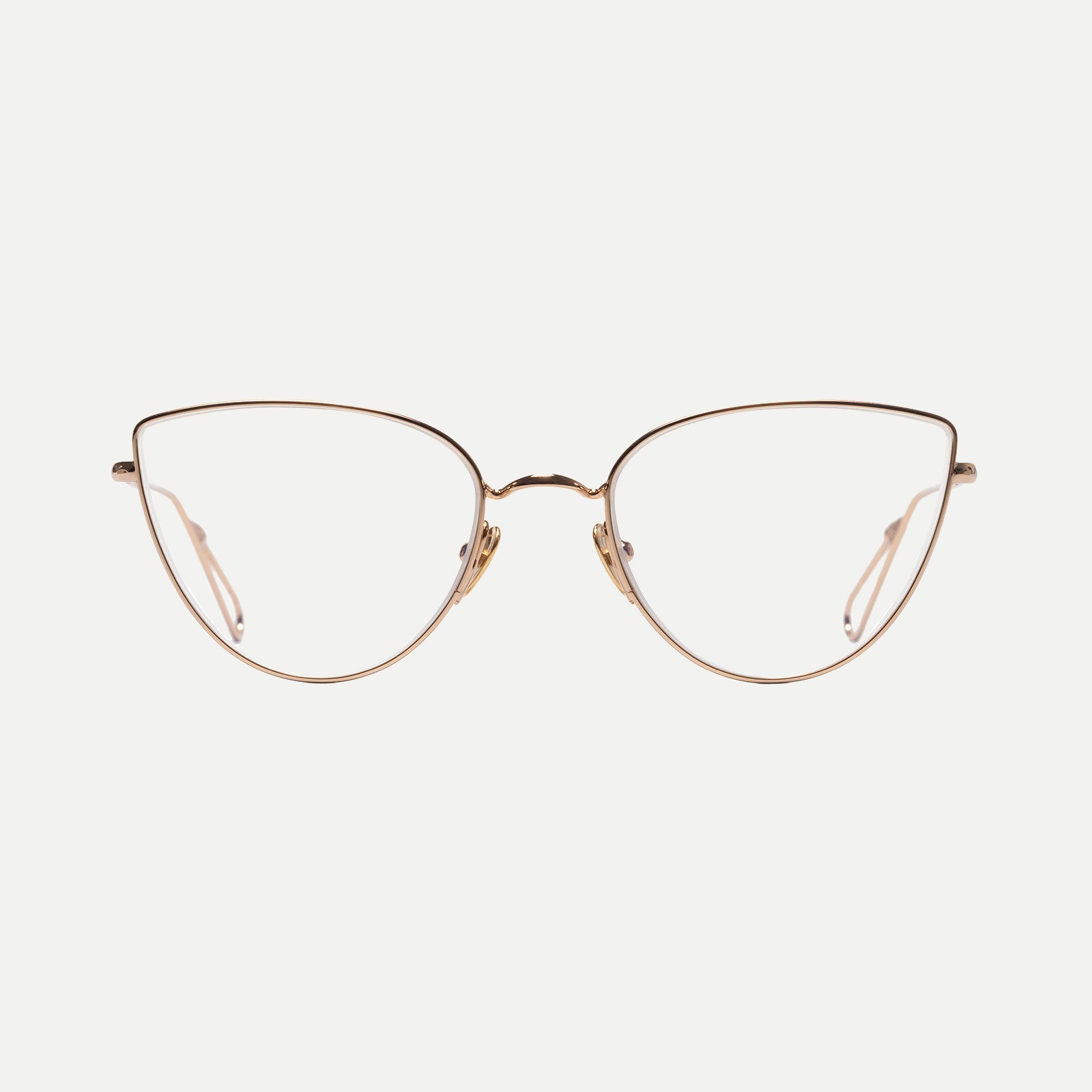 AHLEM Place Mireille occhiali da vista Champagne cat eye