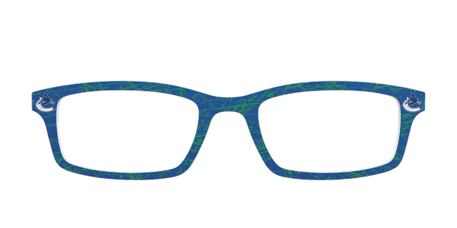 Pair Eyewear School Spirit The Canucks Ice cover blu verde