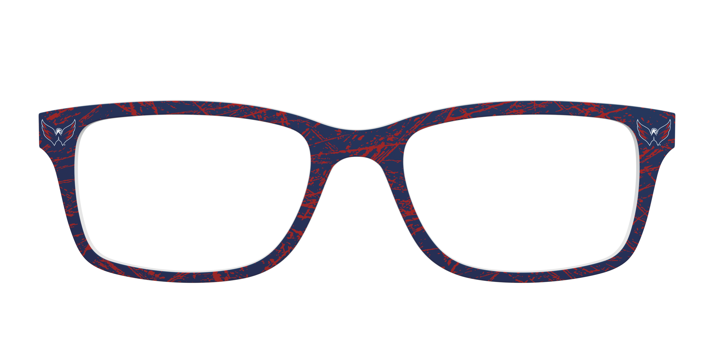 Pair Eyewear School Spirit The Capitals Ice top occhiali blu rosso