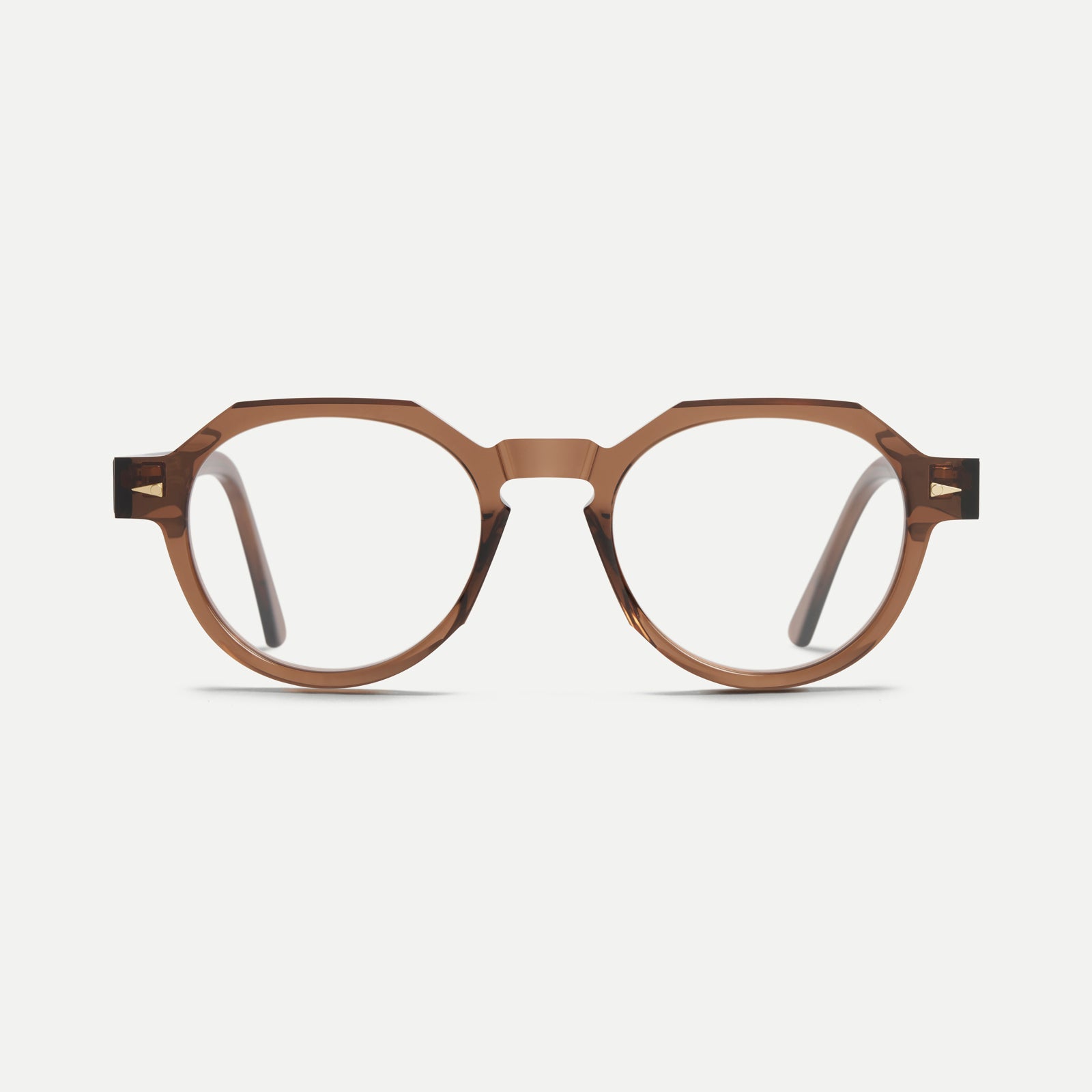 AHLEM Verneuil Occhiali da Vista Light Turtle Rotondi Acetato