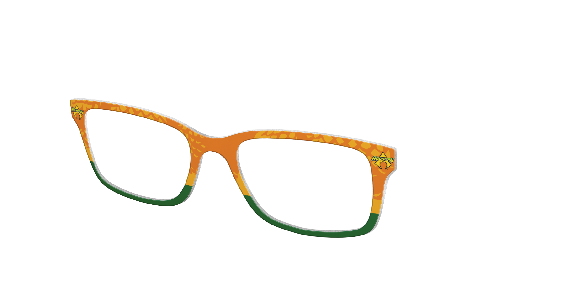 Pair Eyewear Collabs The Aquaman top verde arancione