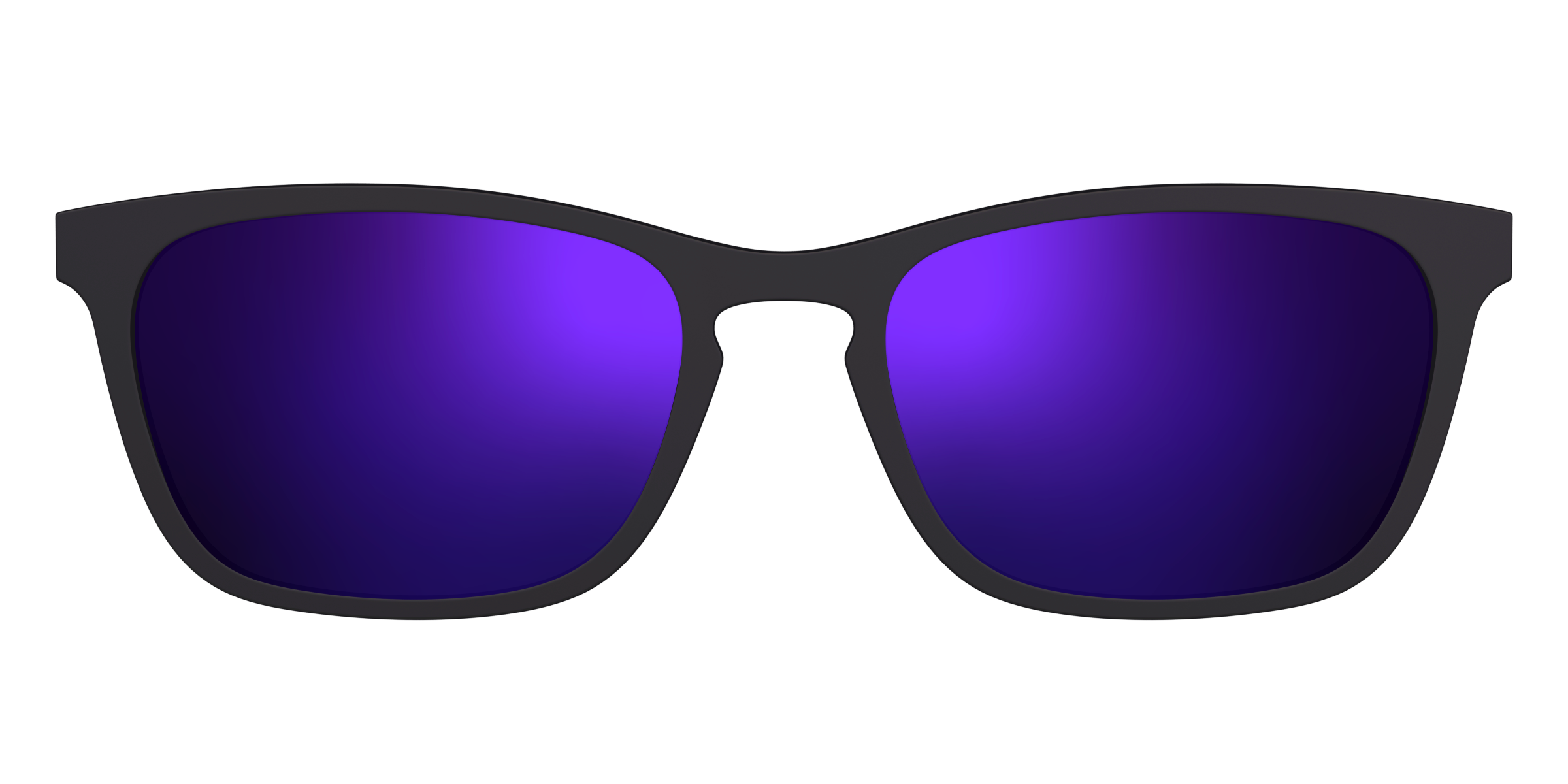 Pair Eyewear Sun Tops Polarized Purple top sole viola