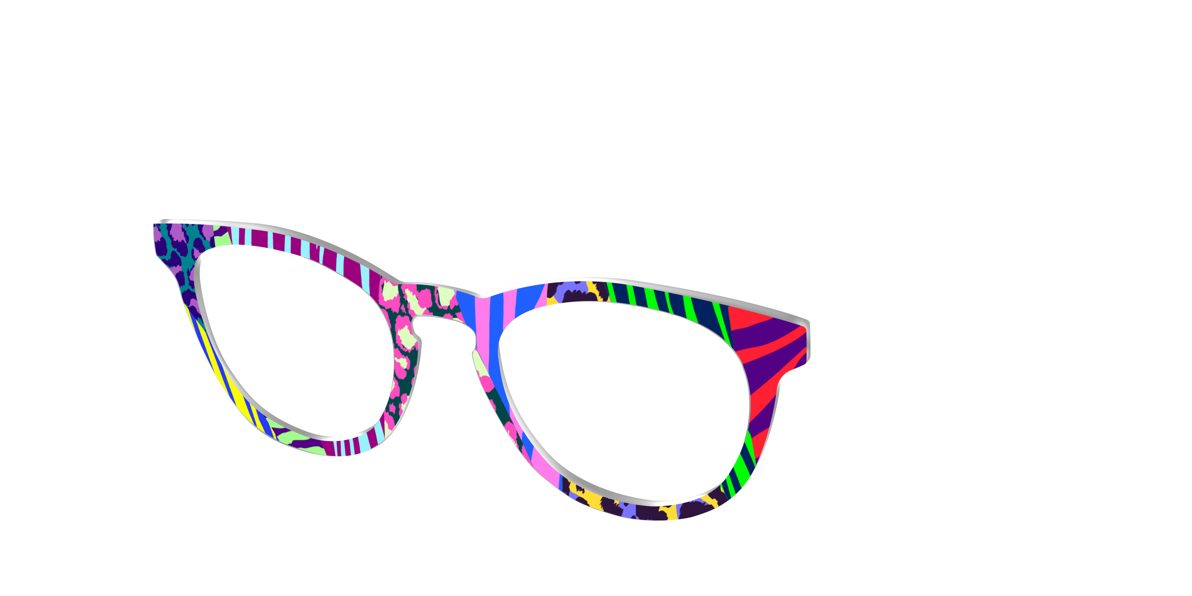 Pair Eyewear Design Electric Animal top occhiali Cedro