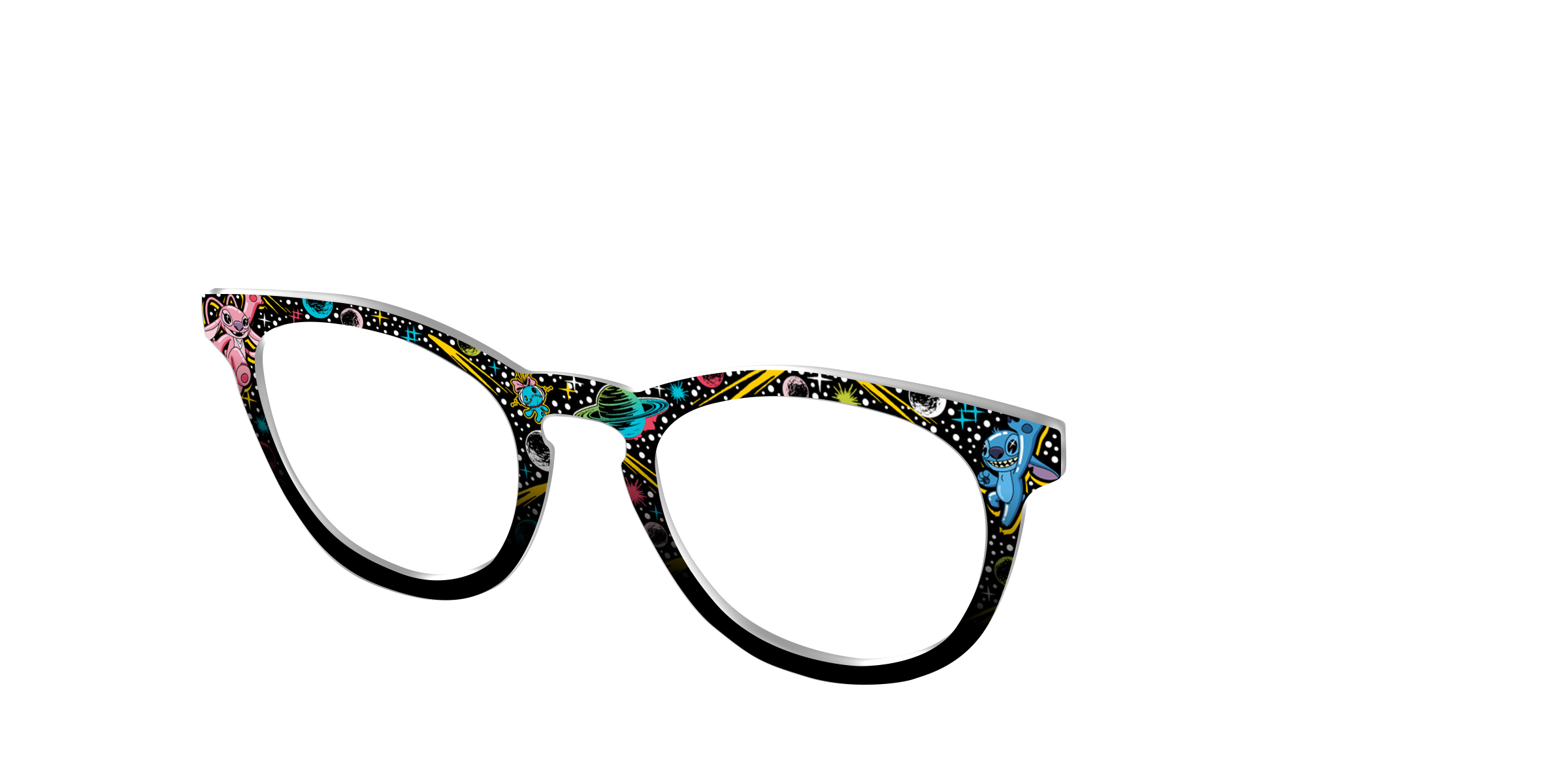 Pair Eyewear Collabs Galactic Pals top occhiali DY95