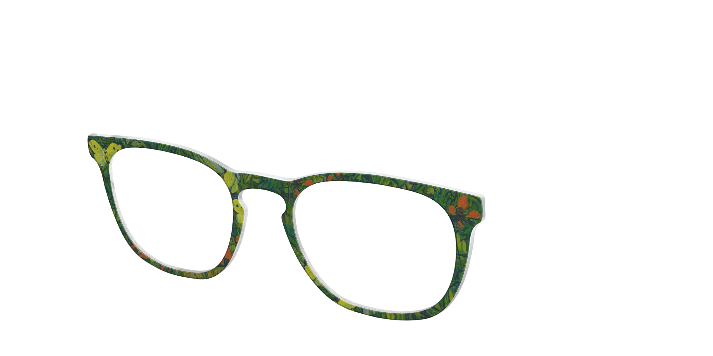 Pair Eyewear Butterflies and Poppies top magnetico floreale