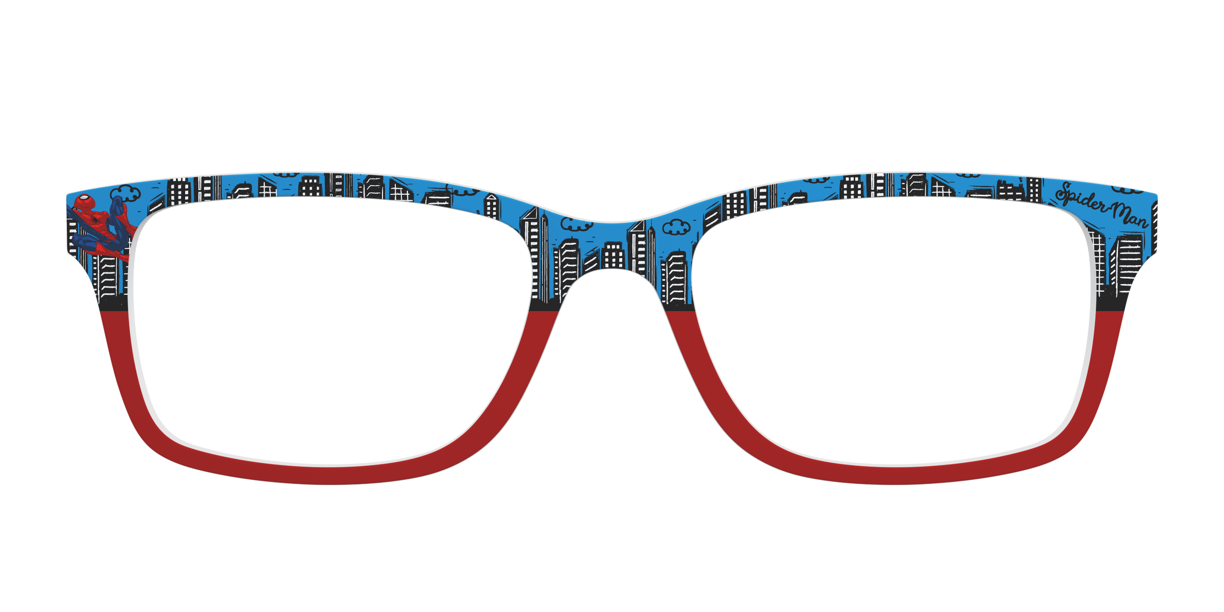 Pair Eyewear Collabs Spider-Man City SM9 top occhiali città