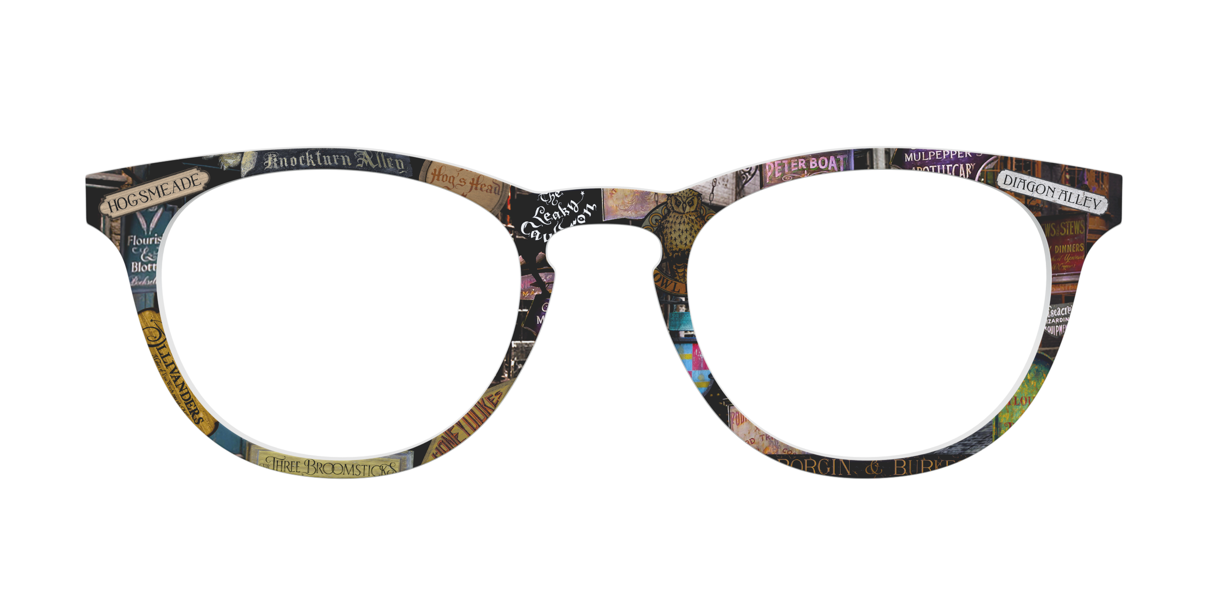 Pair Eyewear Wizarding Shops top frame Cedro marrone