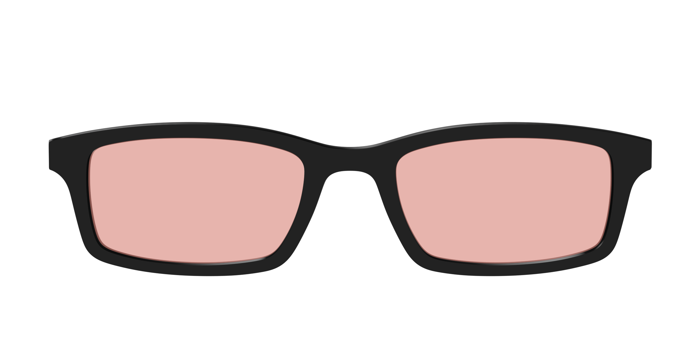 Pair Eyewear Design Tops Black Coral Pink top magnetico sole