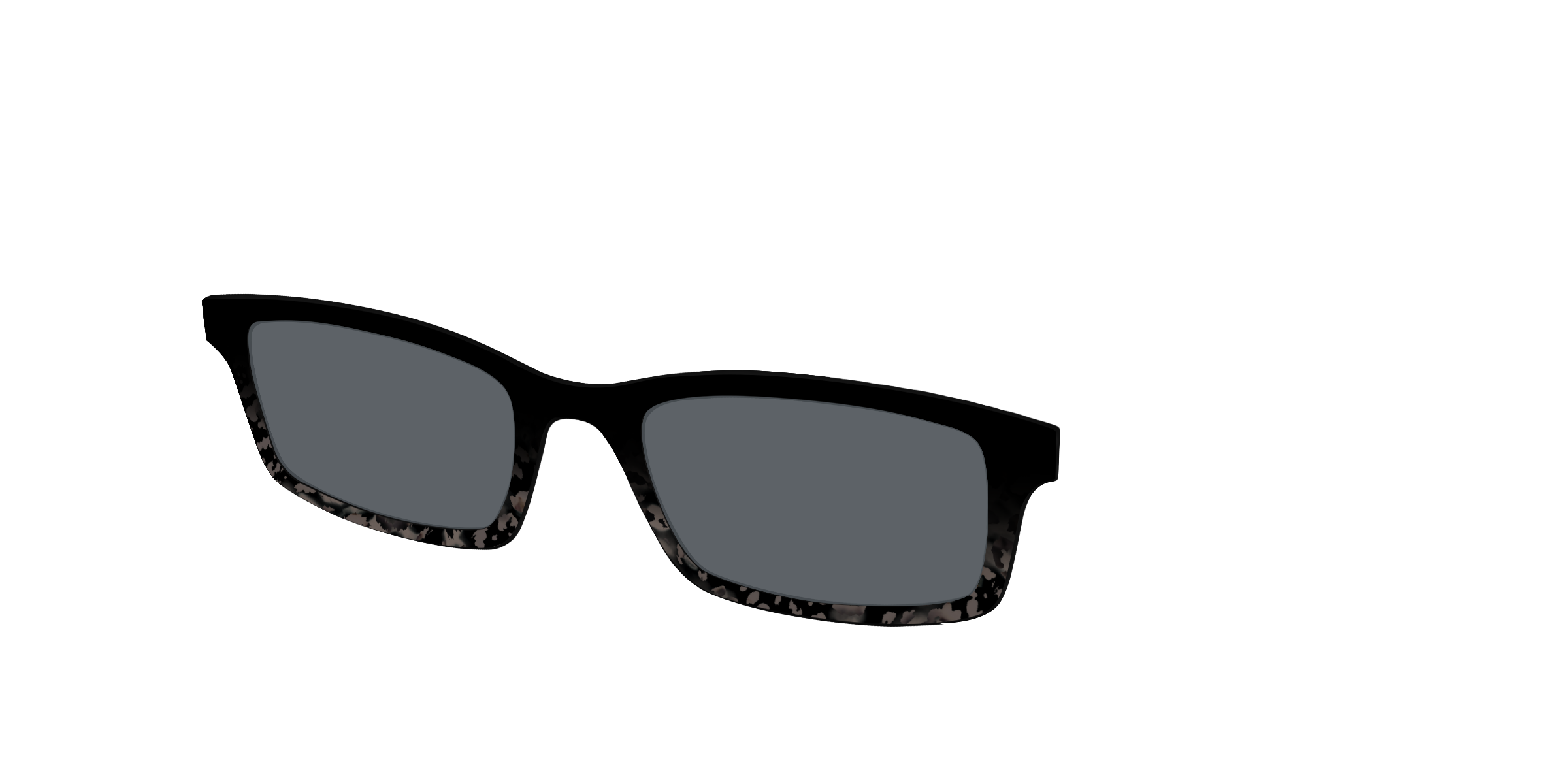 Pair Eyewear Sun Tops Polarized Shaded Tortoise top sole 553