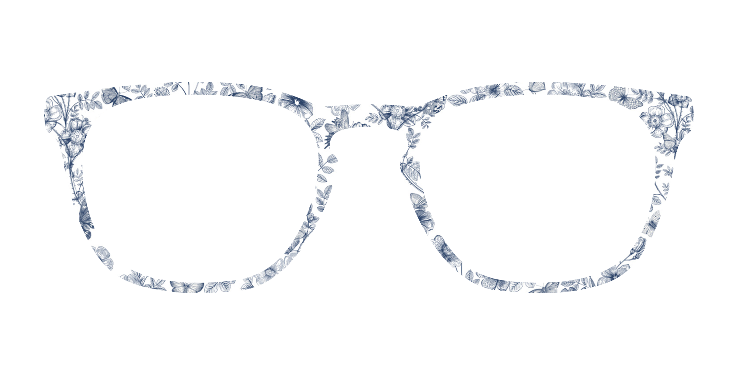 Pair Eyewear Solid Tops Woodland Toile top occhiali fantasia bosco