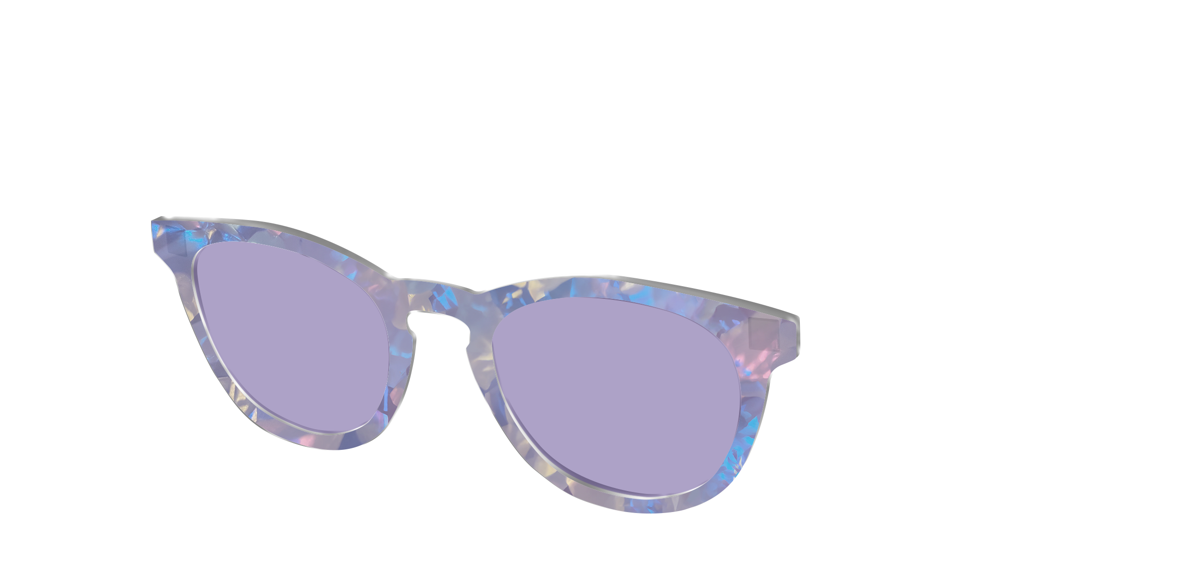 Pair Eyewear Design Tops Lavender Pearl Tort viola 270