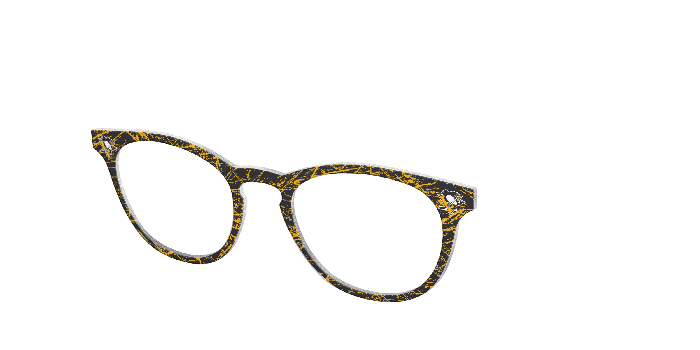 Pair Eyewear School Spirit Penguins Ice top magnetico nero giallo