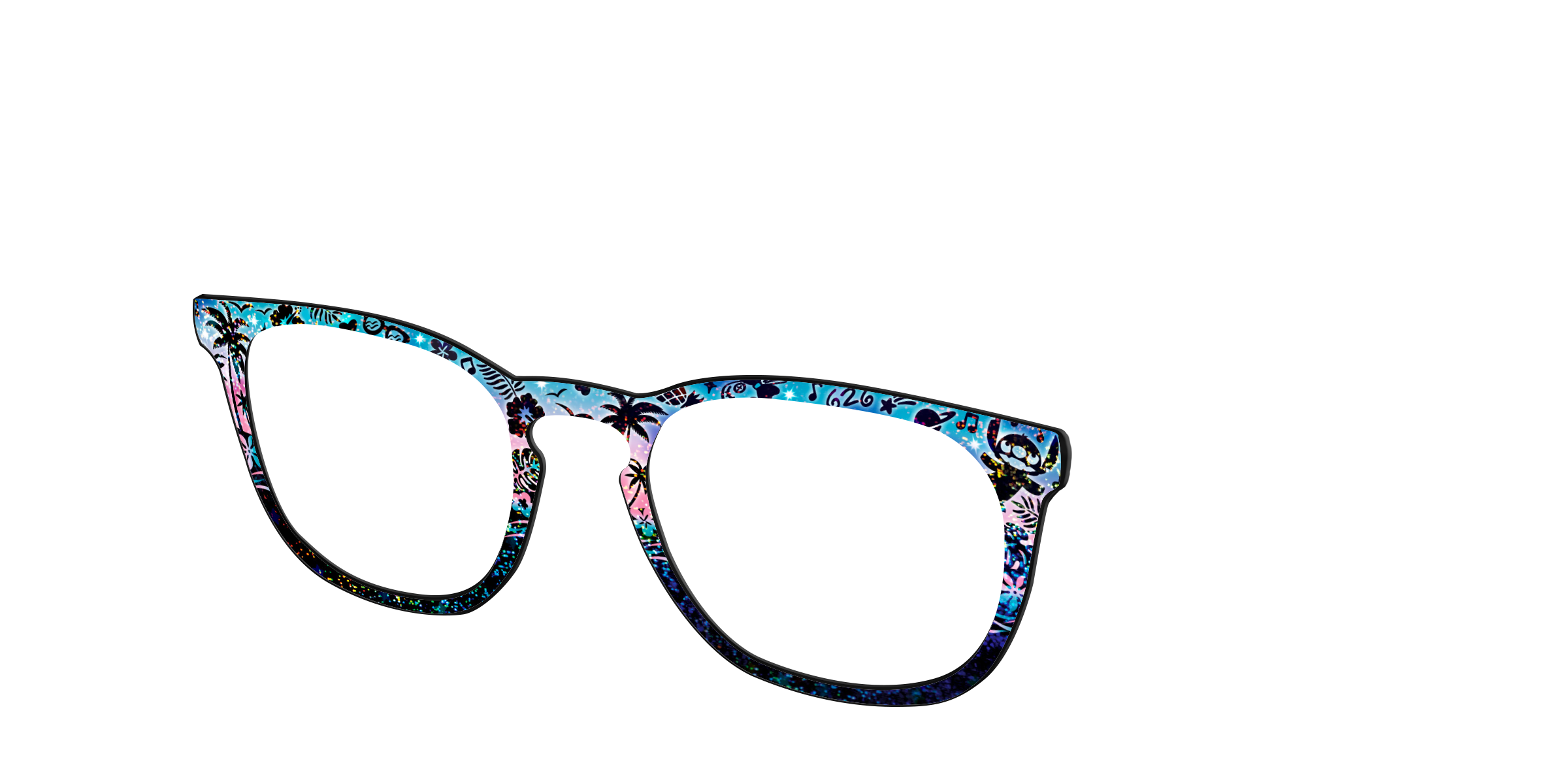 Pair Eyewear Collabs Catching Waves After Dark Holographic top magnetico olografico