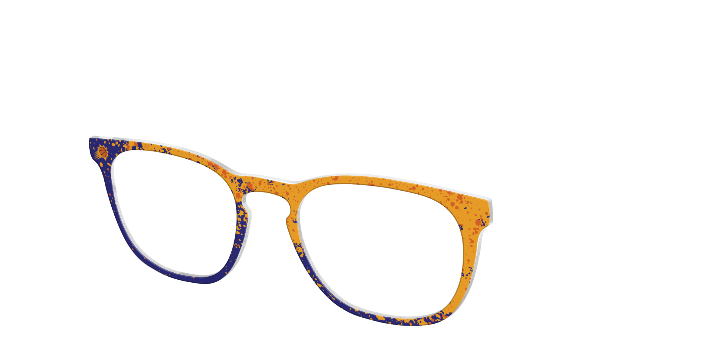 Pair Eyewear School Spirit Suns Splatter top magnetico Cedro